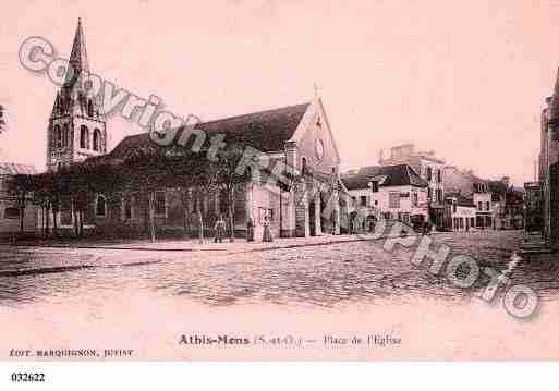 Ville de ATHISMONS, carte postale ancienne