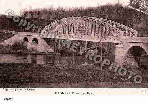 Ville de BAGNEAUXSURLOING, carte postale ancienne