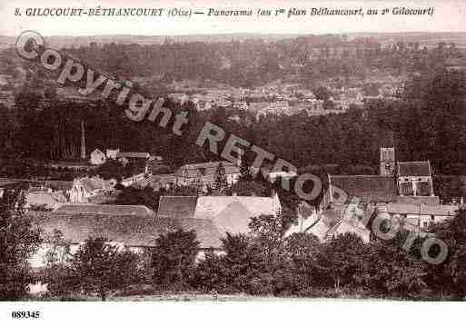 Ville de BETHANCOURTENVALOIS, carte postale ancienne