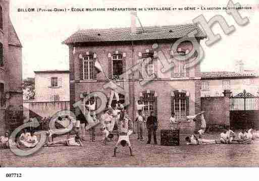 Ville de BILLOM, carte postale ancienne