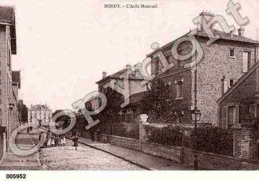 Ville de BONDY, carte postale ancienne