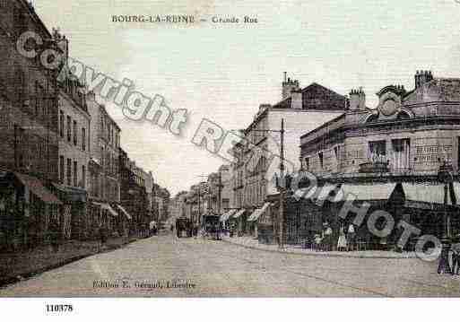 Ville de BOURGLAREINE, carte postale ancienne