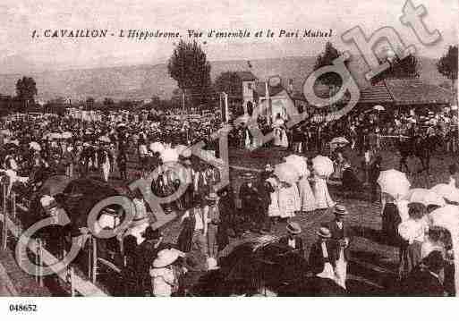 Ville de CAVAILLON, carte postale ancienne