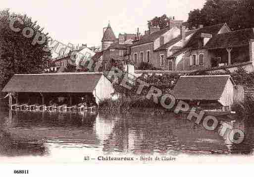 Ville de CHATEAUROUX, carte postale ancienne