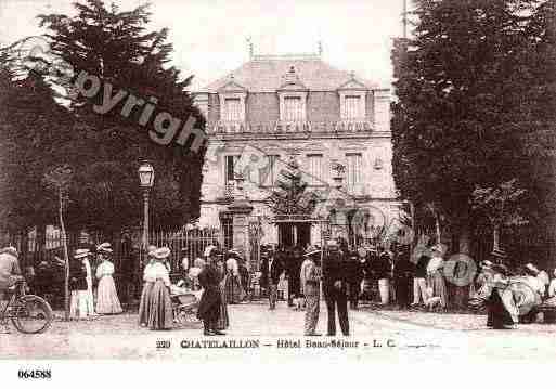 Ville de CHATELAILLONPLAGE, carte postale ancienne