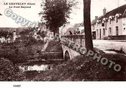 Ville de CHATELET(LE), carte postale ancienne