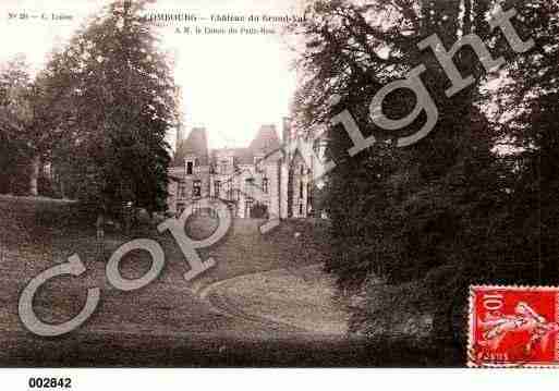 Ville de COMBOURG, carte postale ancienne