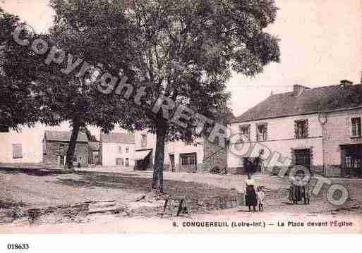 Ville de CONQUEREUIL, carte postale ancienne