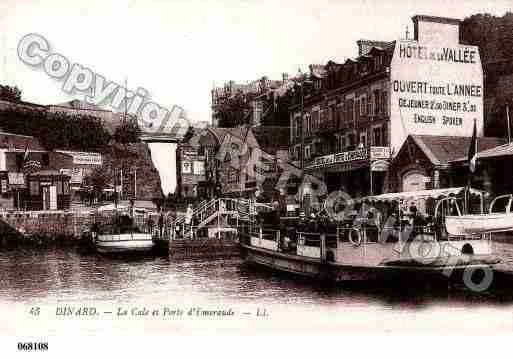 Ville de DINARD, carte postale ancienne