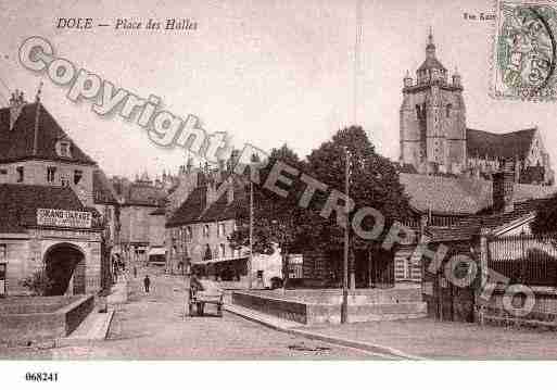 Ville de DOLE, carte postale ancienne