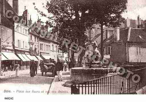 Ville de DOLE, carte postale ancienne