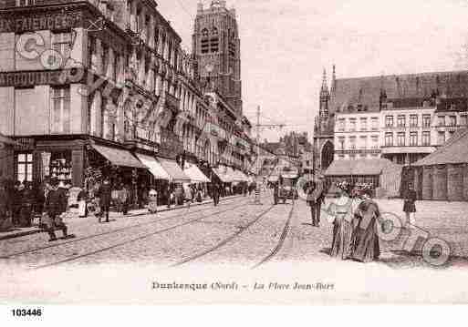 Ville de DUNKERQUE, carte postale ancienne