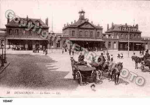 Ville de DUNKERQUE, carte postale ancienne