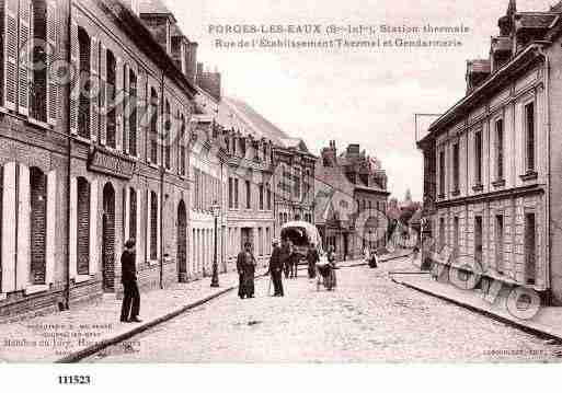 Ville de FORGESLESEAUX, carte postale ancienne