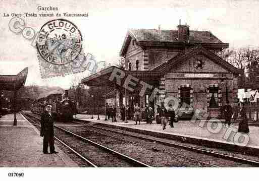 Ville de GARCHES, carte postale ancienne