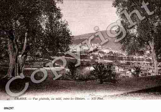 Ville de GRASSE, carte postale ancienne