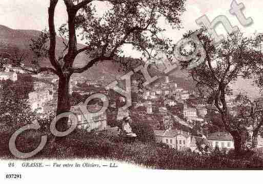 Ville de GRASSE, carte postale ancienne