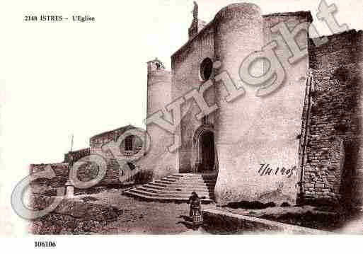 Ville de ISTRES, carte postale ancienne