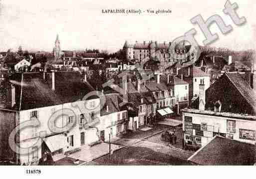 Ville de LAPALISSE, carte postale ancienne