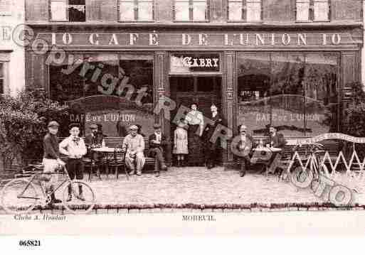 Ville de MOREUIL, carte postale ancienne