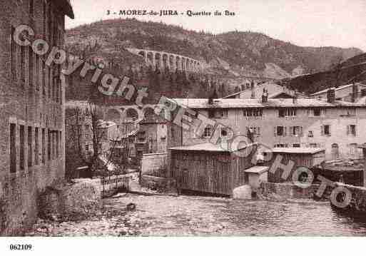 Ville de MOREZ, carte postale ancienne