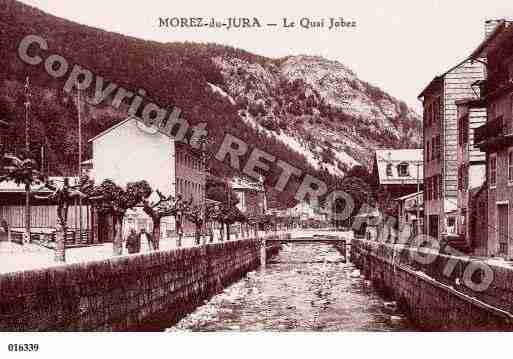 Ville de MOREZ, carte postale ancienne