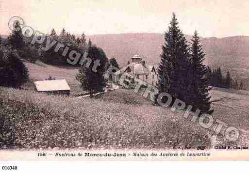 Ville de MOREZ, carte postale ancienne