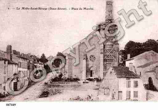 Ville de MOTHESAINTHERAY(LA), carte postale ancienne