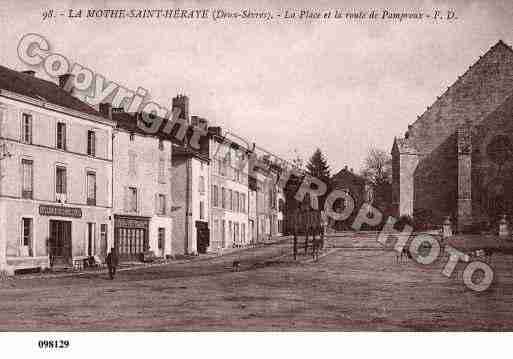 Ville de MOTHESAINTHERAY(LA), carte postale ancienne