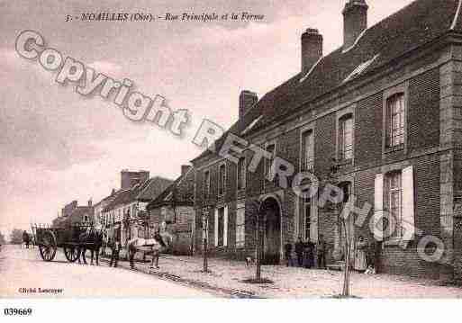 Ville de NOAILLES, carte postale ancienne