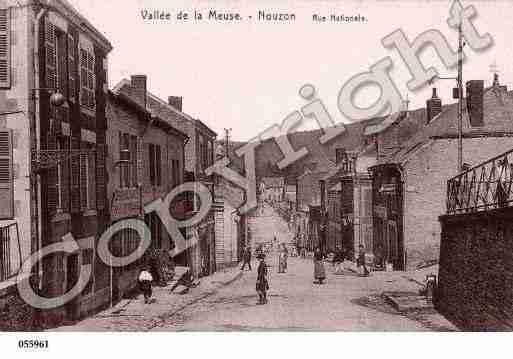 Ville de NOUZONVILLE, carte postale ancienne