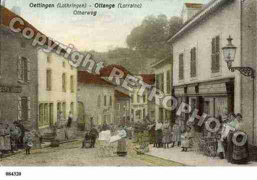 Ville de OTTANGE, carte postale ancienne