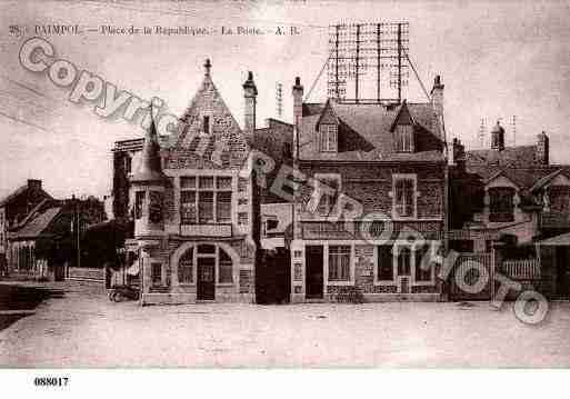 Ville de PAIMPOL, carte postale ancienne