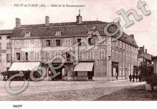 Ville de PONTDEVAUX, carte postale ancienne