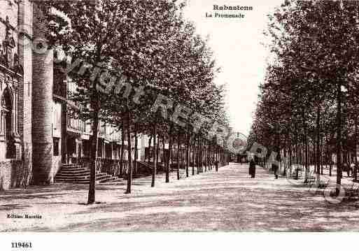 Ville de RABASTENS, carte postale ancienne