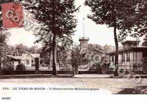 Ville de SAINTMAURDESFOSSES, carte postale ancienne