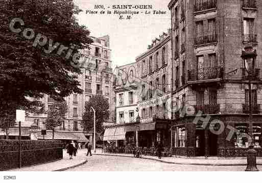 Ville de SAINTOUEN, carte postale ancienne