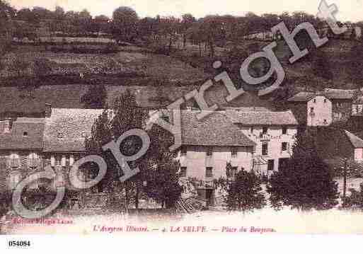 Ville de SELVE(LA), carte postale ancienne