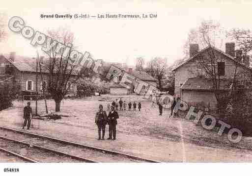 Ville de GRANDQUEVILLY(LE), carte postale ancienne