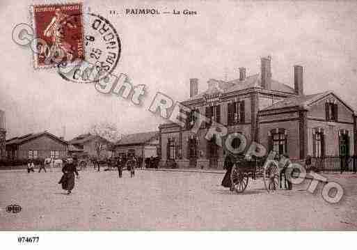 Ville de PAIMPOL, carte postale ancienne