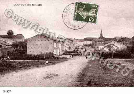 Ville de ROUVROISSUROTHAIN, carte postale ancienne