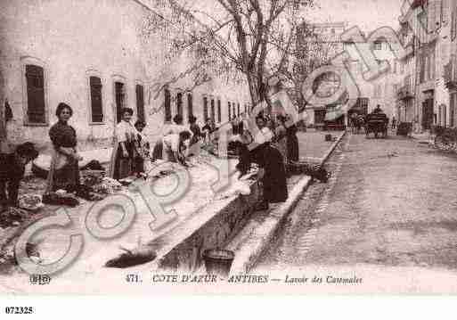 Ville de ANTIBESJUANLESPINS, carte postale ancienne