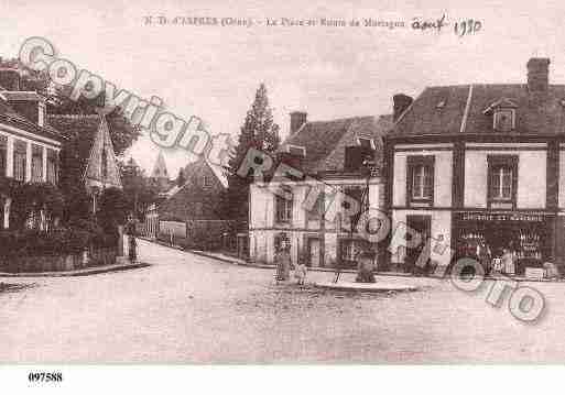 Ville de ASPRES(LES), carte postale ancienne