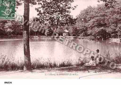 Ville de BEHOUST, carte postale ancienne