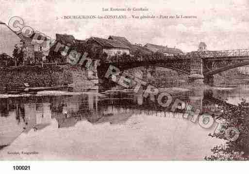 Ville de BOURGUIGNONLESCONFLANS, carte postale ancienne