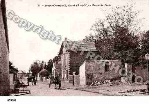 Ville de BRIECOMTEROBERT, carte postale ancienne