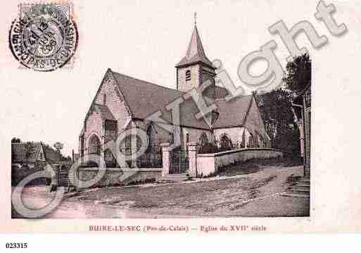 Ville de BUIRELESEC, carte postale ancienne