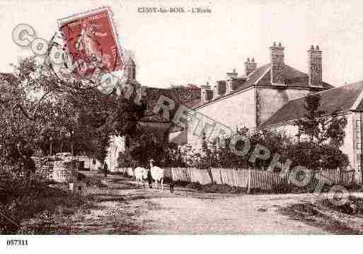 Ville de CESSYLESBOIS, carte postale ancienne