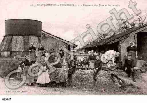 Ville de CHATEAUNEUFENTHYMERAIS, carte postale ancienne