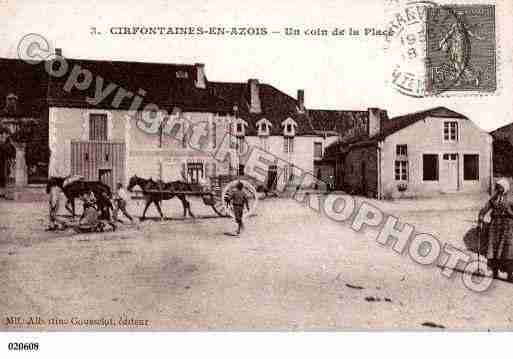 Ville de CIRFONTAINESENAZOIS, carte postale ancienne